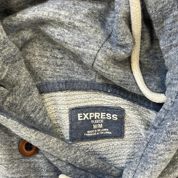 Long sleeve hoodie express size m good condition men - Picture 3 of 3